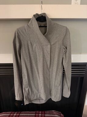 Lululemon Bella Wrap. French terry fabric. Loose fit. Long length. Size 2